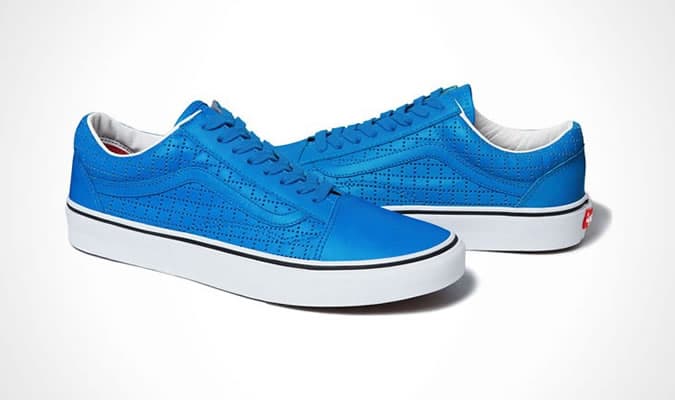 Supreme x Vans Perforated Leather Pack
