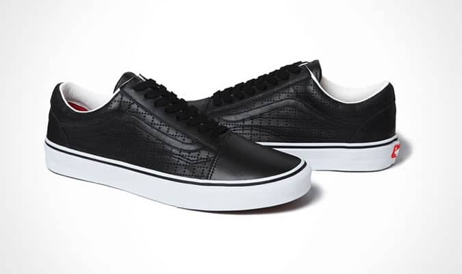 Supreme x Vans Perforated Leather Pack