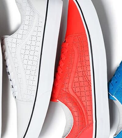 Supreme x Vans ‘Perforated Leather Pack’