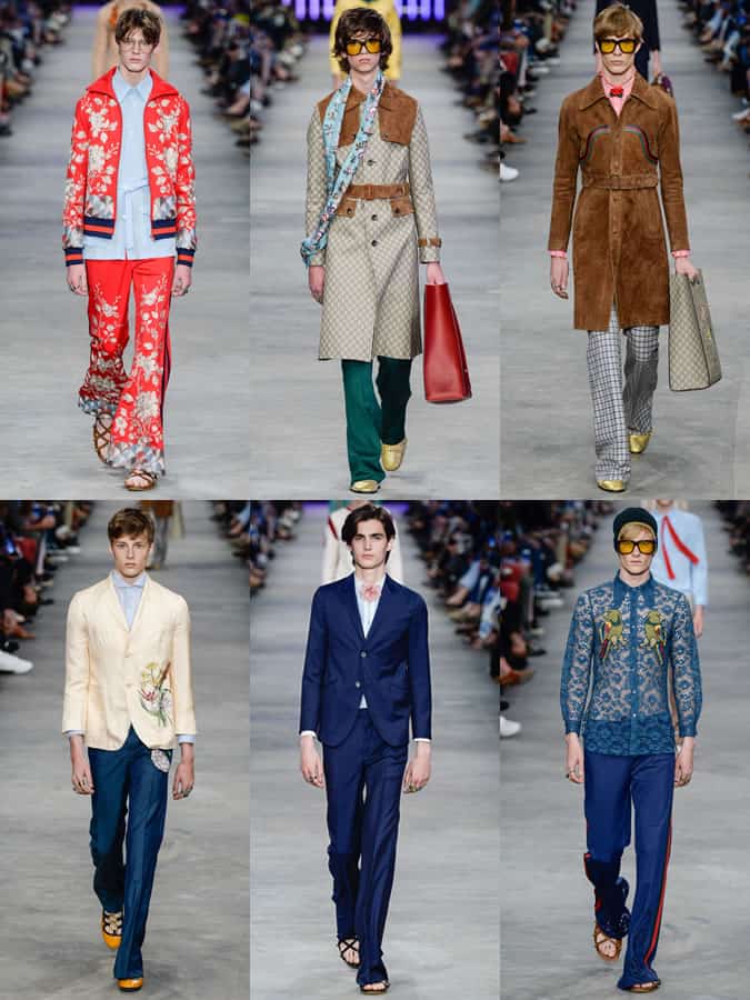 Gucci Menswear SS16 Runways