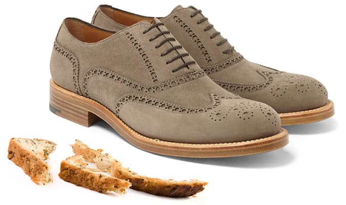 Stale Bread Crusts Can Bring Wet Suede Shoes Back To Life
