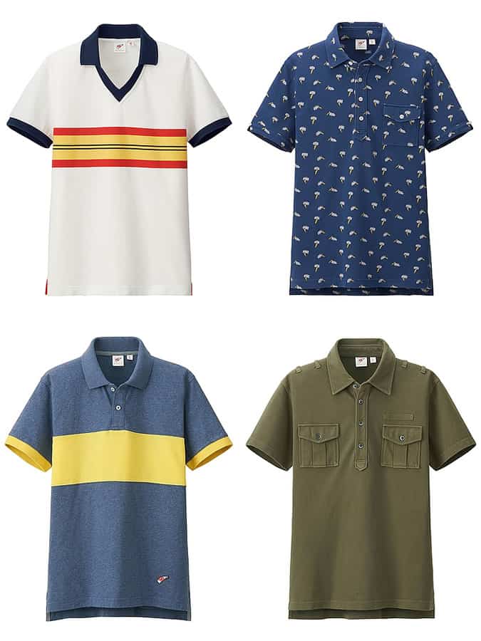 Uniqlo x Michael Bastian Polo Shirts - Summer 2015