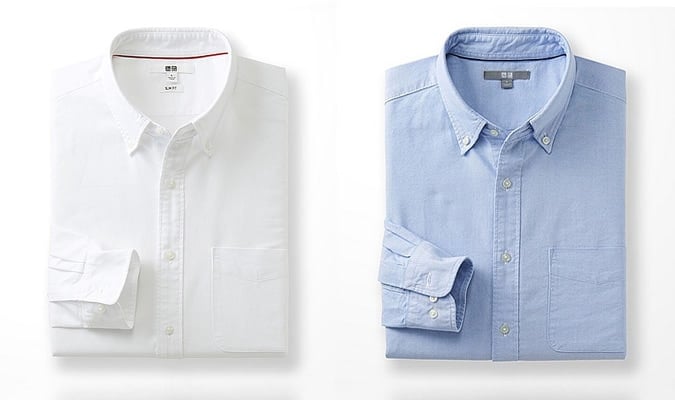 Uniqlo Oxford Shirts for Men