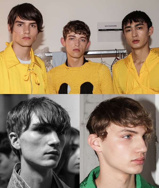 Craig Green Spring/Summer 2016 - Men's Hairstyles By Fudge