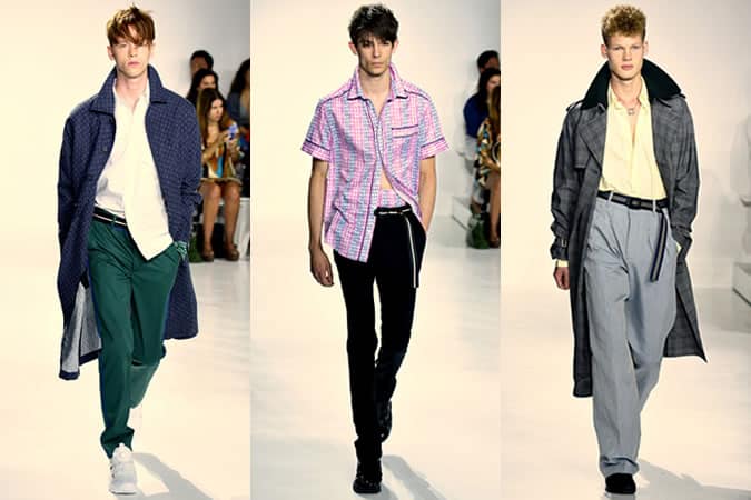 Richard Chai SS16 Menswear Runways - New York Fashion Week
