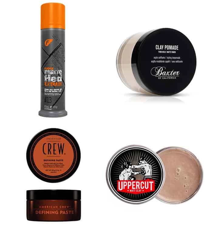 Men's Quiff Strong Hold Styling Products