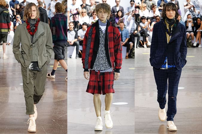 Sacai Menswear Spring/Summer 2016 Runways