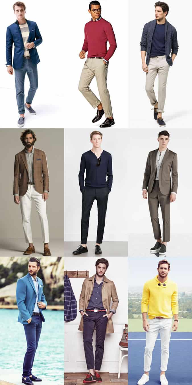 Men's Sockless Outfit Inspiration Lookbook