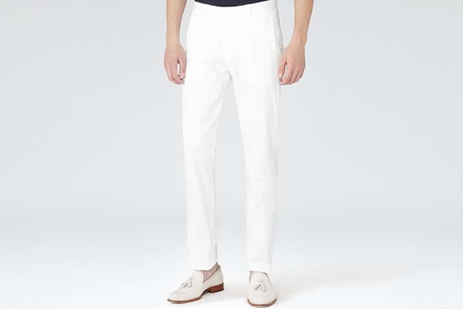 Reiss White Trousers