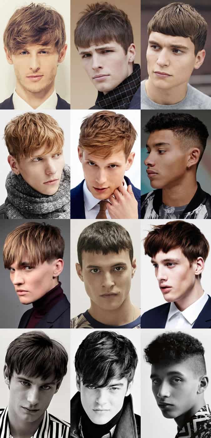 Men's Natural Textured/Undone Hairstyles