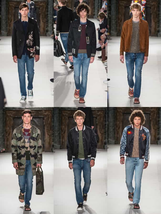 Valentino Menswear Spring/Summer 2016 Runways