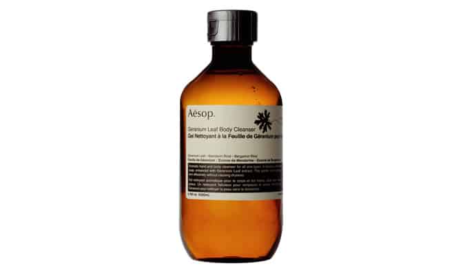AESOP GERANIUM LEAF BODY CLEANSER 200ML