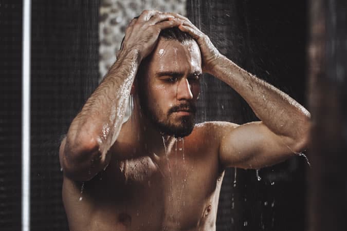 Hot showers can be bad for your skin