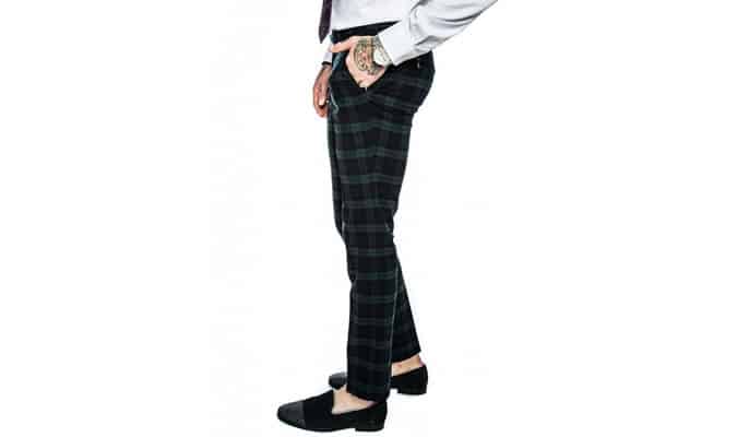 Noose and Monkey Ginsberg Trouser Tartan
