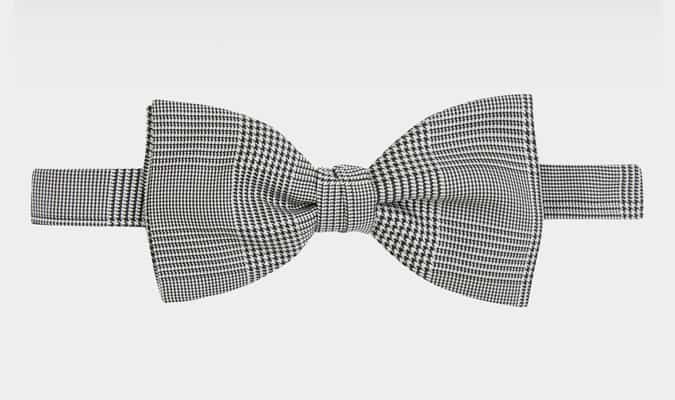 Hackett Jeremy Prince of Wales Check Bow Tie