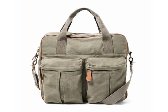 MULTI-POCKET CANVAS WEEKEND BAG