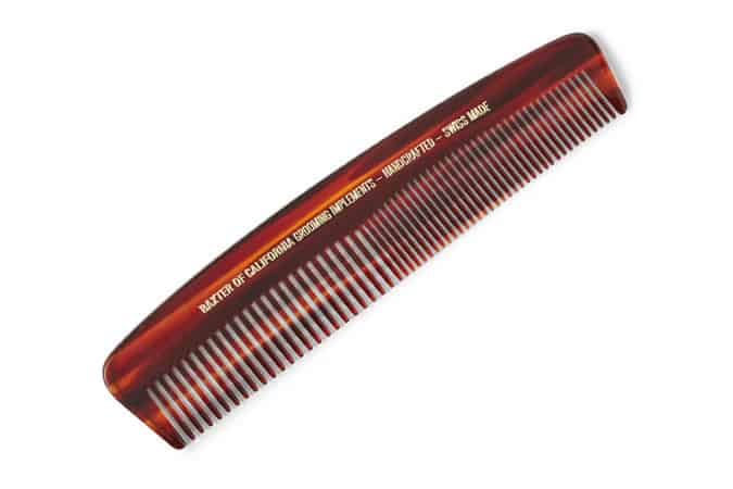 BAXTER OF CALIFORNIA TORTOISESHELL ACETATE POCKET COMB