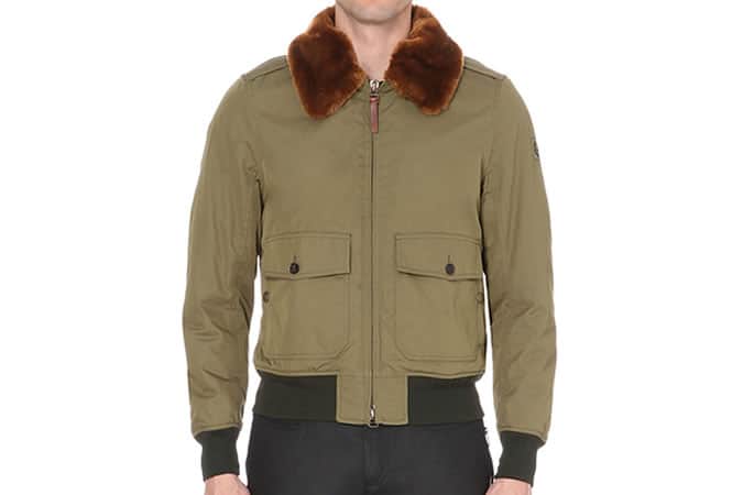 Belstaff Flight Detachable Collar Jacket