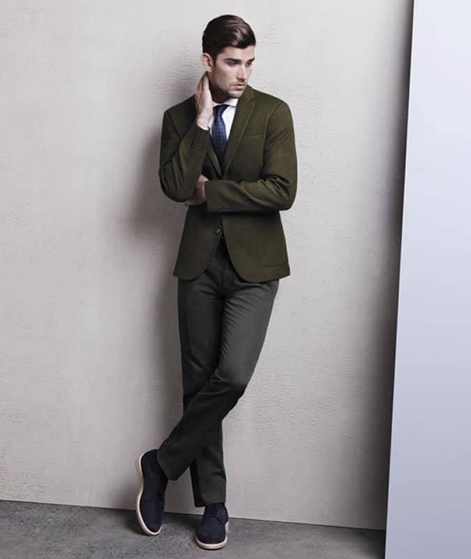 Men's Military Green Bomber Jacket - How To Wear