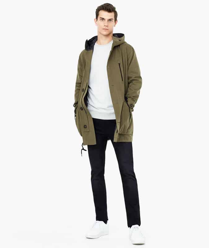 Men's Military Green Bomber Jacket - How To Wear