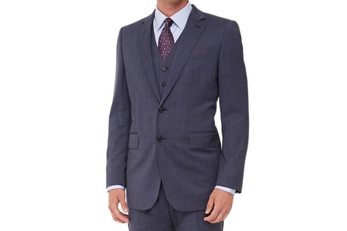 Jaeger Wool Pick & Pick Classic Suit