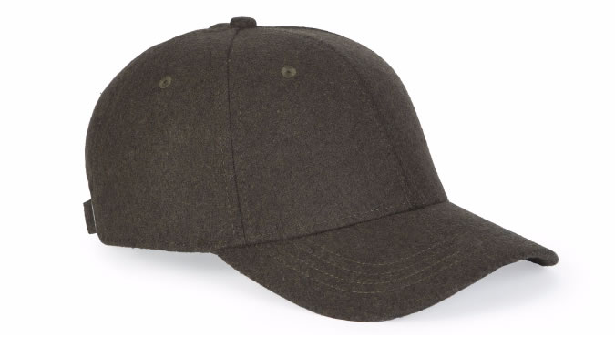 Whistles melange-effect khaki cap
