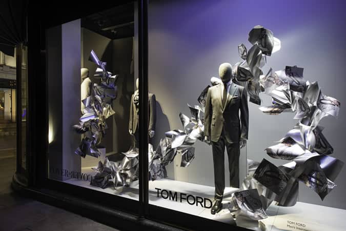 Harrods Man Cover To Cover Window Displays