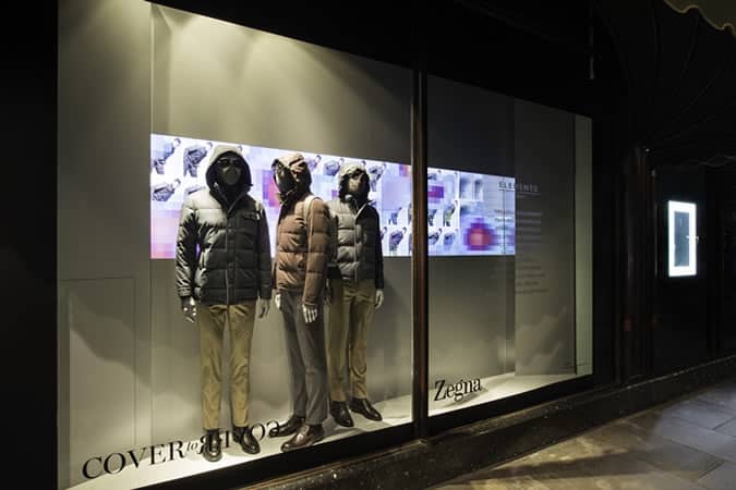 Harrods Man Cover To Cover Window Displays