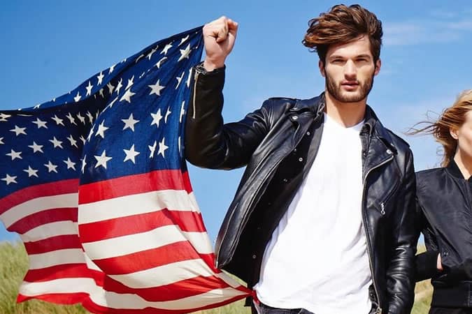 Men's Schott NYC Leather Jacket AW15