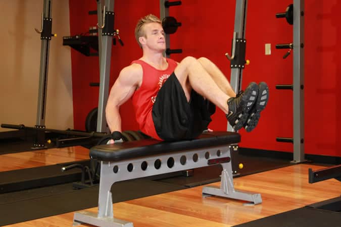 Seated Leg Tucks