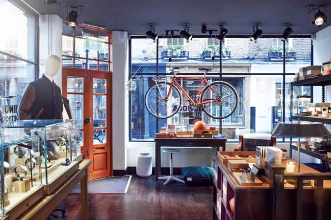 Shinola, Fouberts Place, London Store