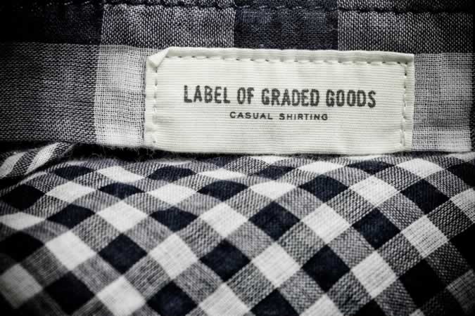 Stitching on a shirt