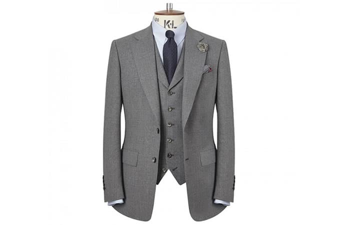 Elverton 4ply Worsted Wool Suit