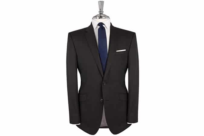 Banbury Charcoal Tonic Two-Button Slim-Fit Suit