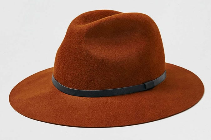 Topman Rust Puritan Hat