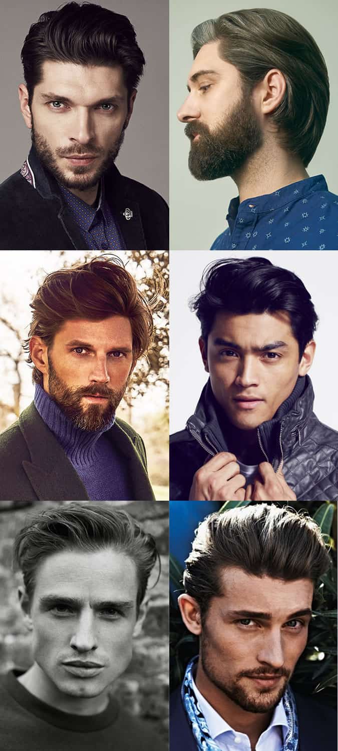 Men's Swept Back/Quiff/Pompadour Hairstyles/Haircuts Trends For 2015