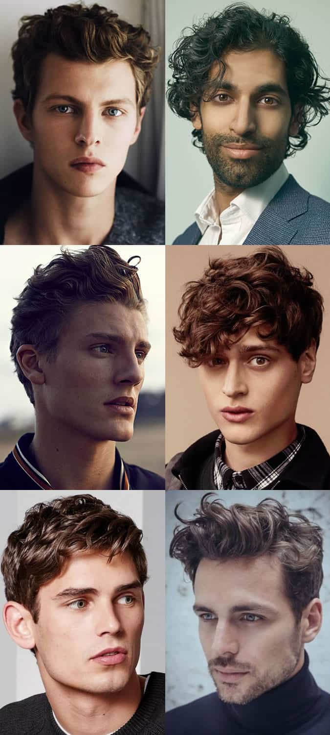 Men's Naturally Wavy and Curly Hairstyles/Haircuts Trends For 2015