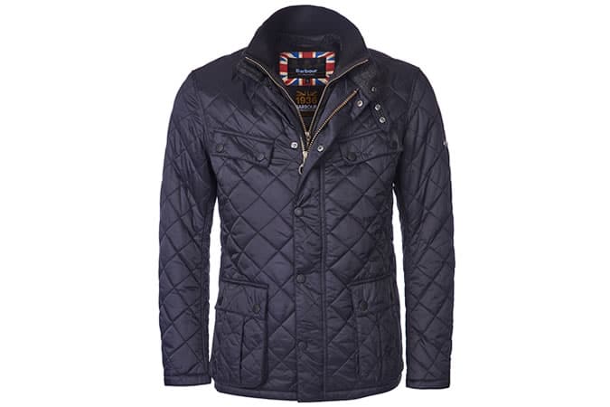 B.INTL WINDSHIELD TAILORED FIT QUILTED JACKET
