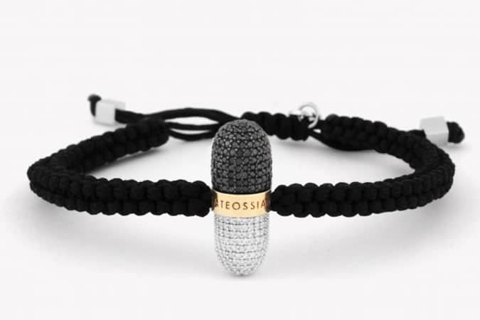 Elton John AIDS Foundation & Tateossian PILL XXV Diamond Bracelet