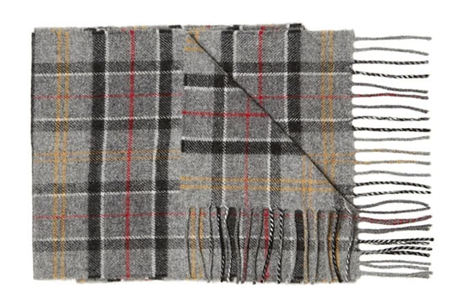 Barbour Tartan Lambswool Scarf