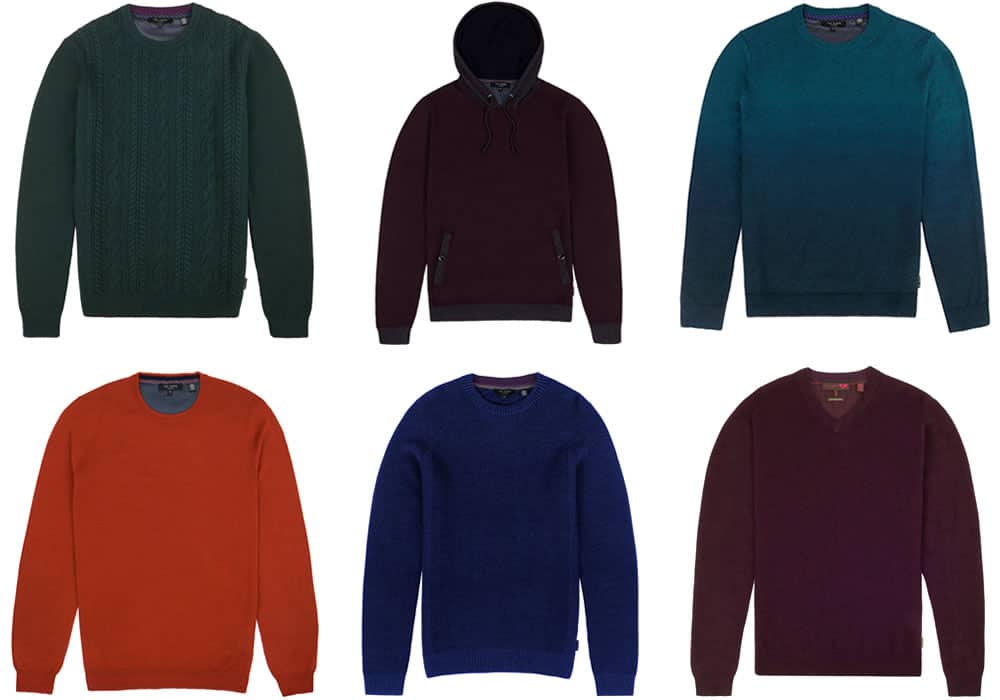 Ted Baker Rich Coloured Winter Knitwear
