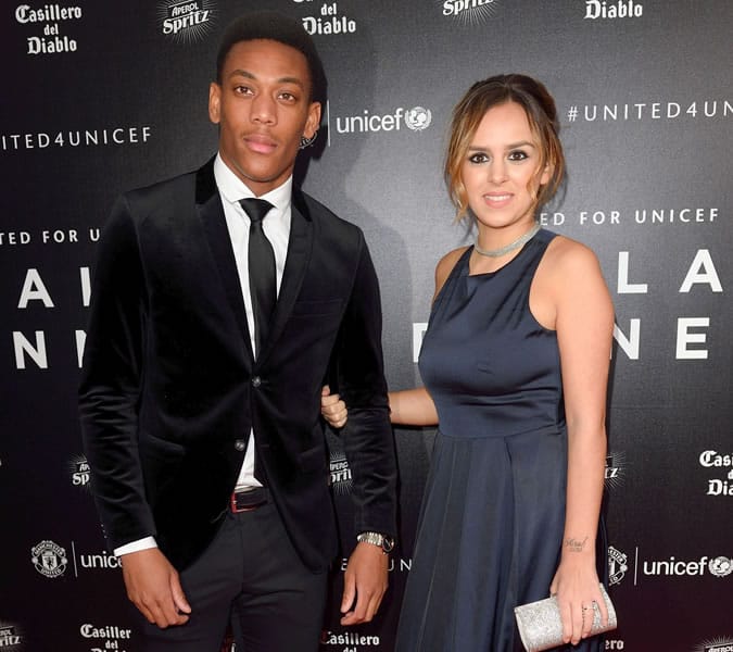 Anthony Martial Black Velvet Blazer