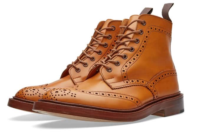 TRICKER'S STOW BROGUE DERBY BOOT