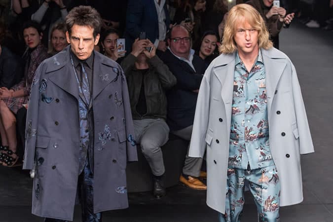The Top Menswear Moments Of 2015 - Derek Zoolander on Valentino Runway