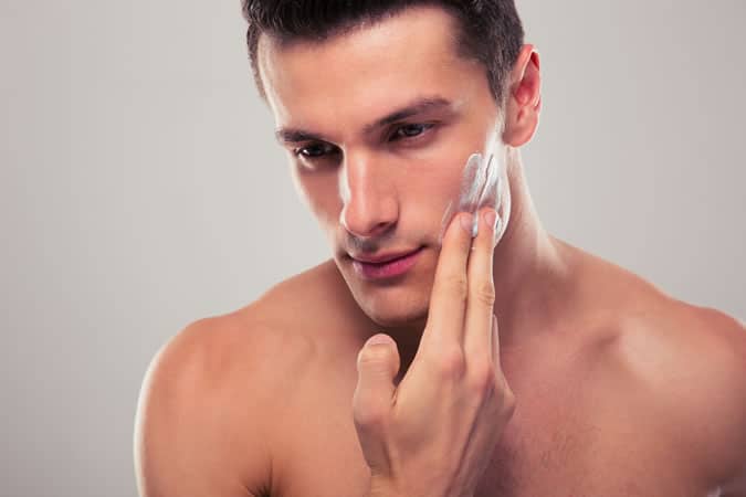 Use less cream and hair product