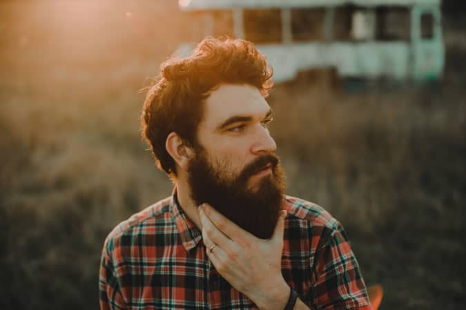 Man with a beard