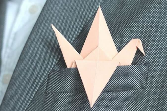 Men's Style Mistake - Wearing A Pocket Square That Is folded too fussily