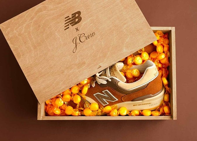 New Balance x J.Crew 997 Butterscotch