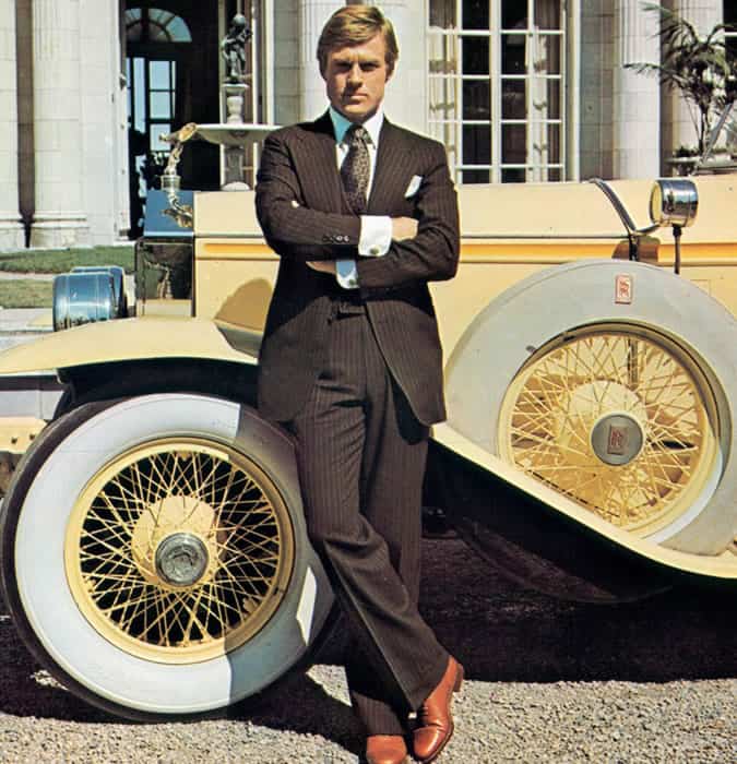 The Great Gatsby 1974 - Robert Redford Suits