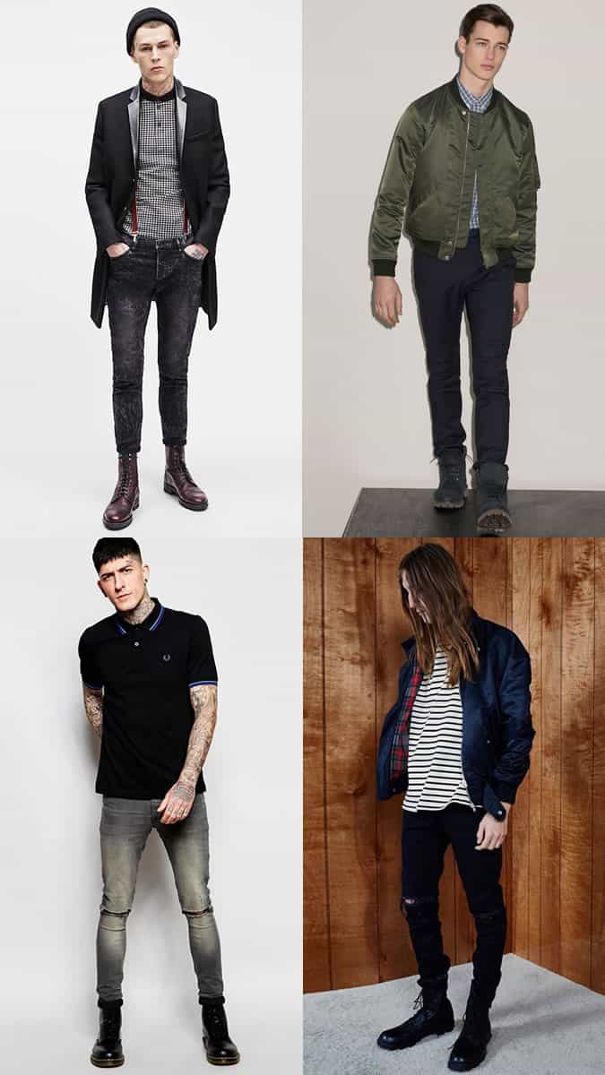 Men's Modern Skinhead-Inspired Outfit Lookbook